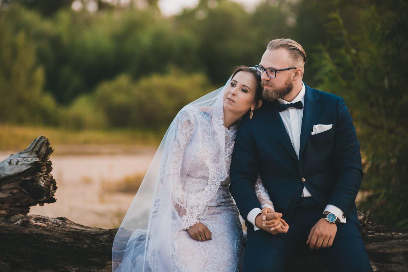 married couple nature love