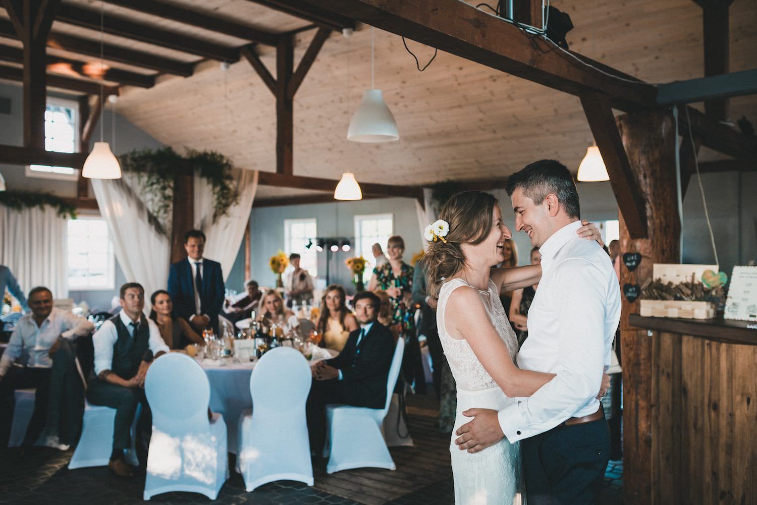 wedding party first dance