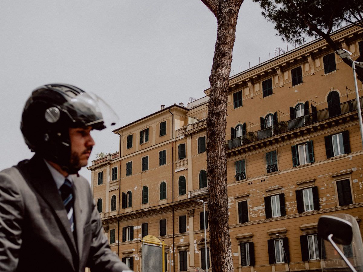 man in the suit with helmet