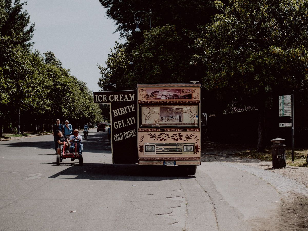 Food truck in italy