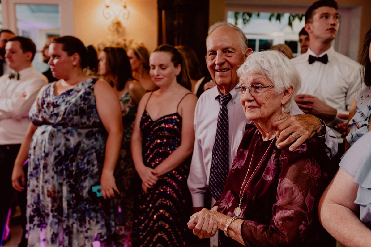 grandparents on the wedding party