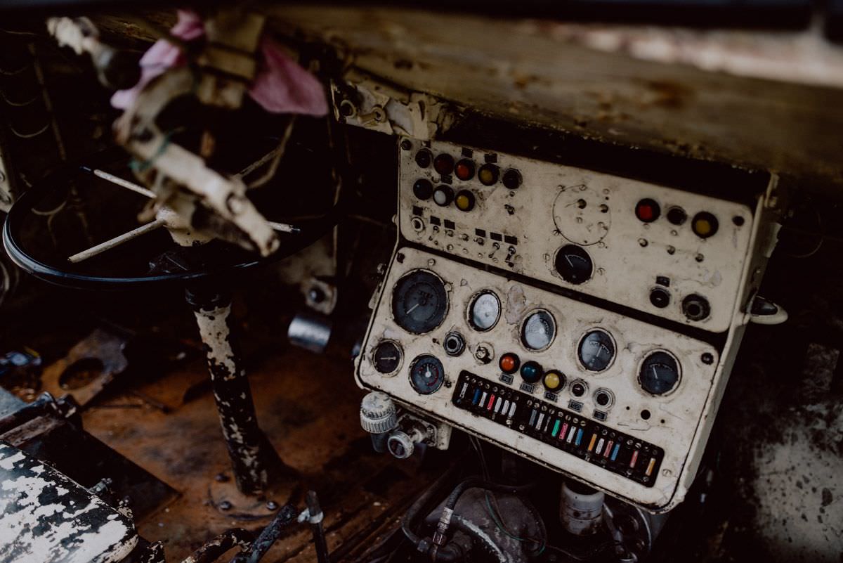 old military vehicle