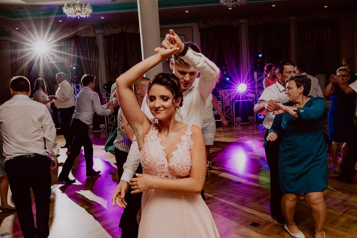 people dancing on wedding party